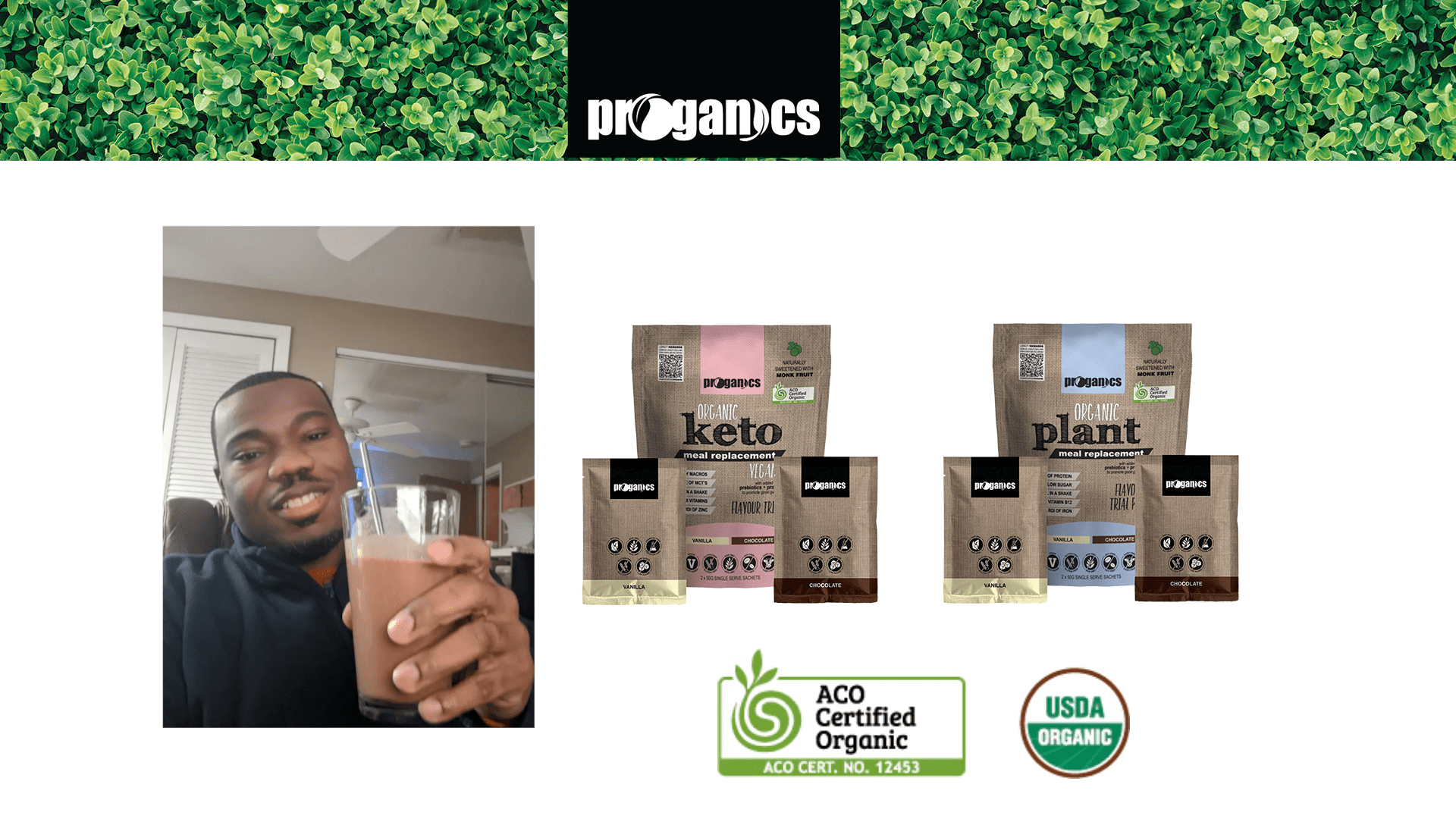 Proganics Meal replacement review