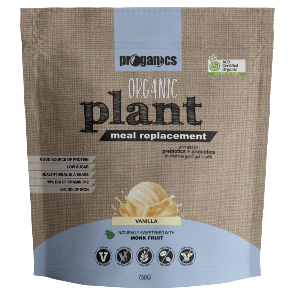 Proganics organic meal replacement