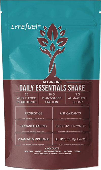 Daily Essentials gluten-free shake