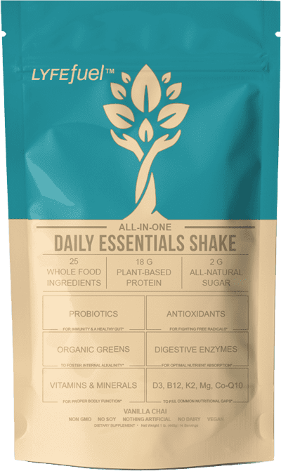 Daily Essentials Shake without artificial sweeteners