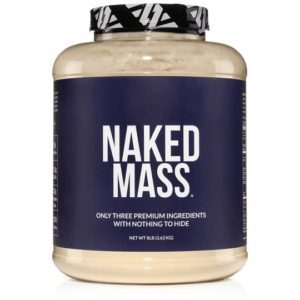 Naked mass protein powder weight gain