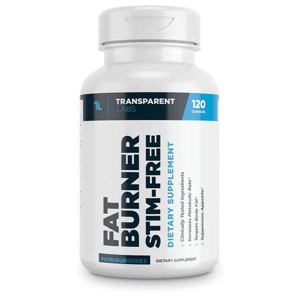 Bester stimulanzienfreier Fat Burner Transparent Labs