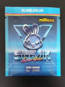 Bubblegum Millions Sneak gaming energy drink