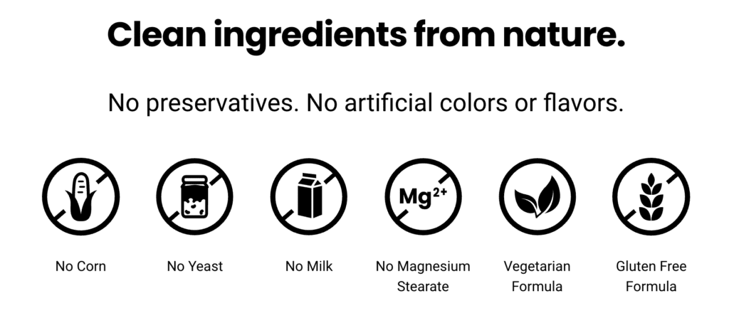 NeuroQ free of preservatives and artificial colors