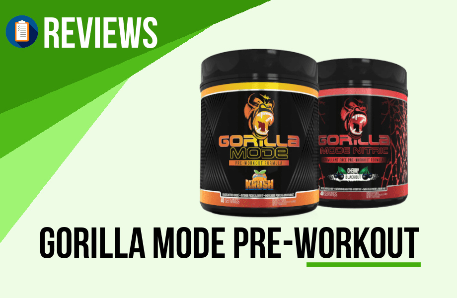 Gorilla Mode Pre-workout review