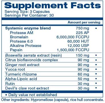 Heal n soothe supplement facts