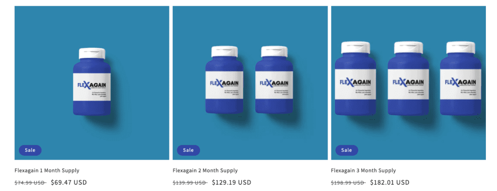Flexagain Pricing