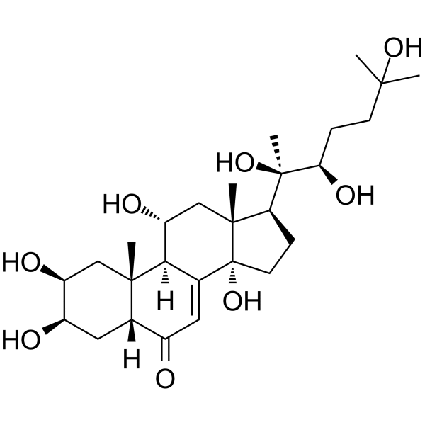Turkesterone chemical structure