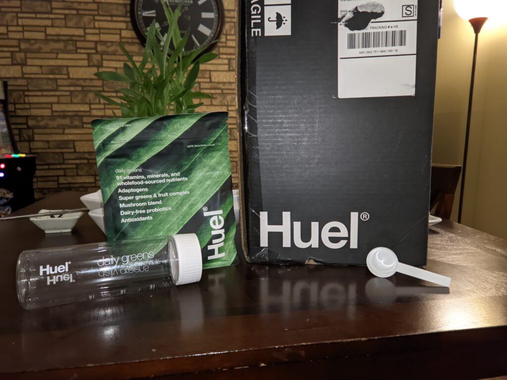 Huel Greens Packaging