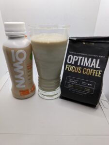 Owyn plus optimal focus coffee