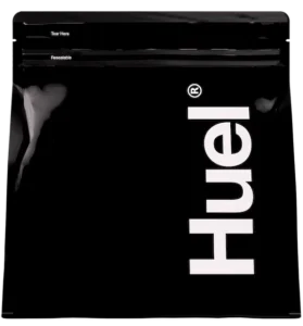 Huel black high protein meal replacement for men