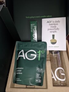 AG-1 taste review