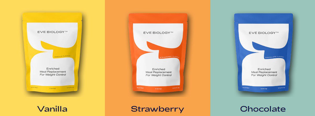 Eve biology meal replacement shakes