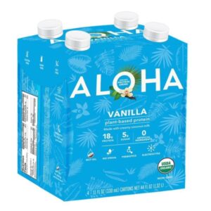 Aloha plant based protein ready to drink