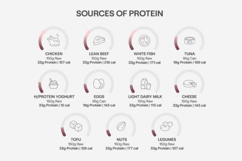 Alimentos ricos en proteína