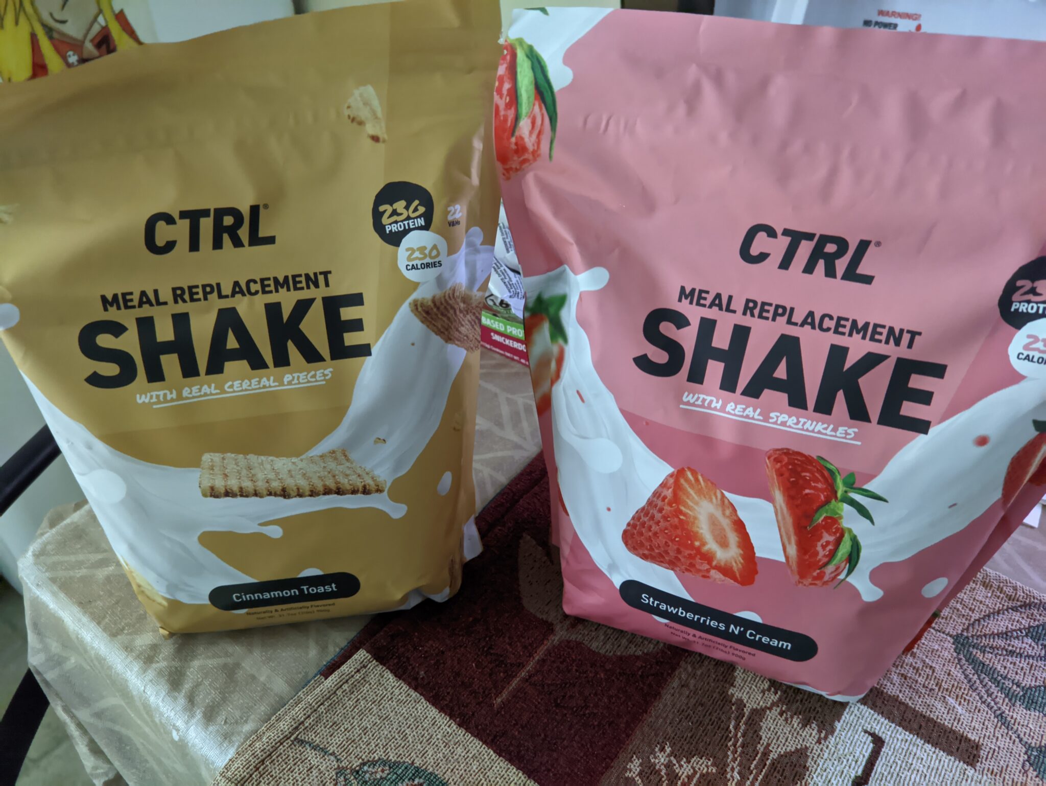CTRL meal replacement shake bags