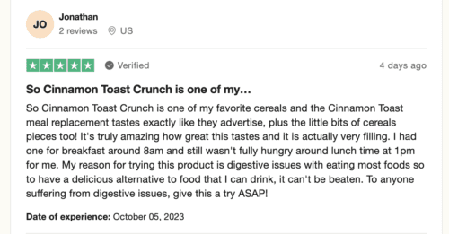 CTRL drink customer reviews trustpilot