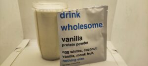 Drink Wholesome Vanilla Protein powder taste test