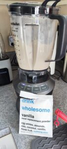 Meal replacement Drink wholesome in a blender