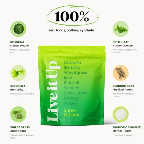 Live It Up greens health benefits