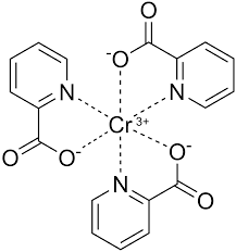 formula química del picolinato de cromo