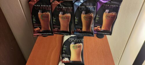 Chike protein coffee taster