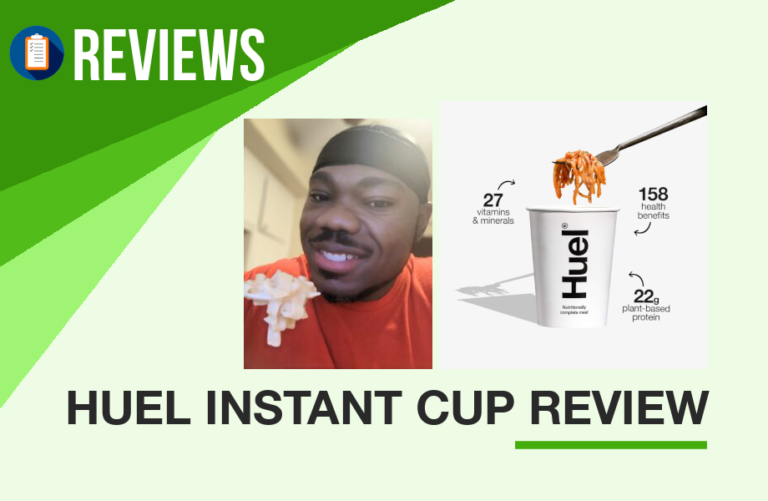 Huel Instant Meal Cup Review by Latestfuels